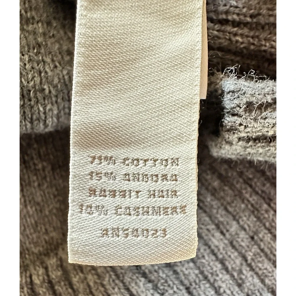 Banana Republic Cashmere Sweater Cardigan Angora Blend Preppy Men's XL
